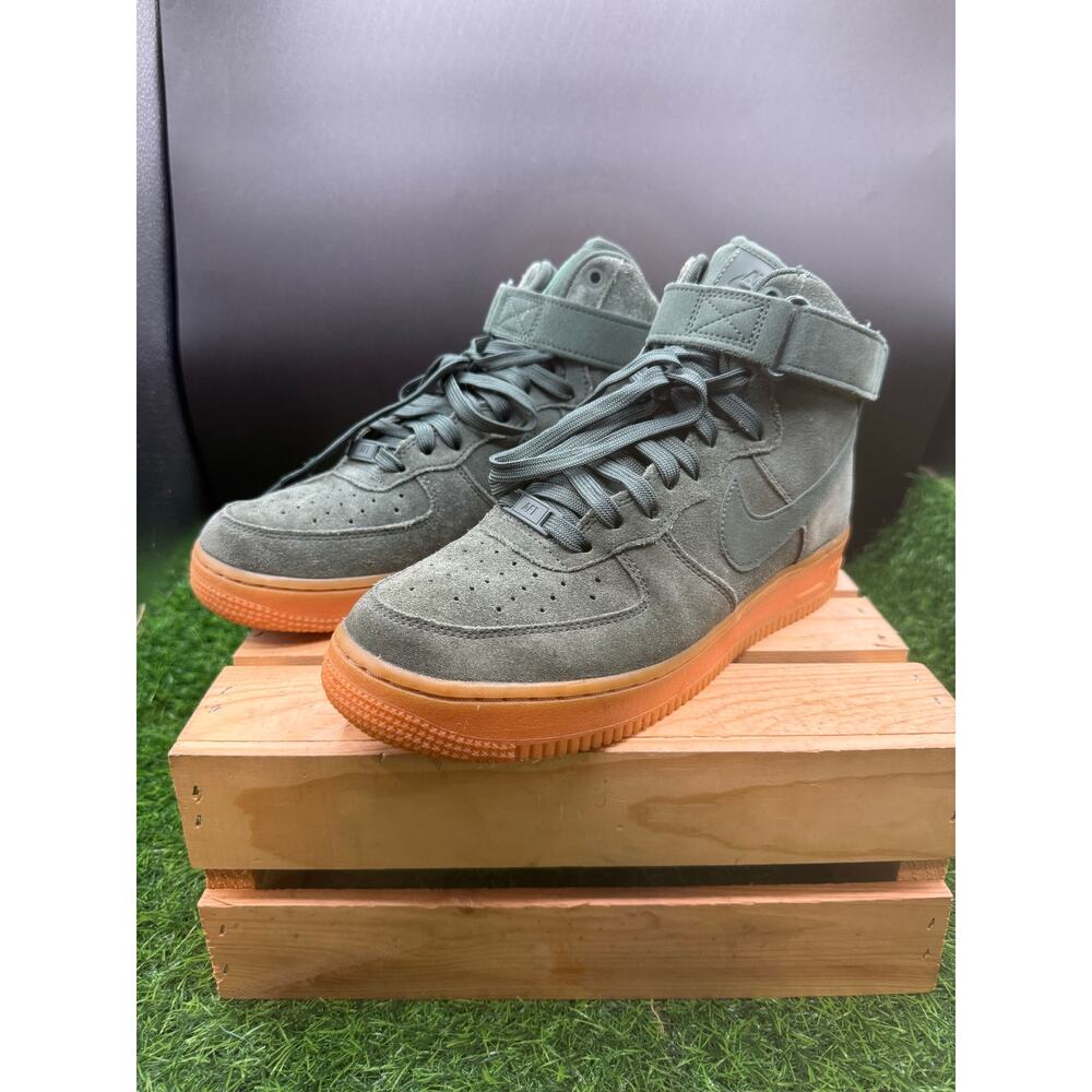 Nike AF1 High 07 LV8 Suede – Vintage Green, Size 7.5 M  - No Box